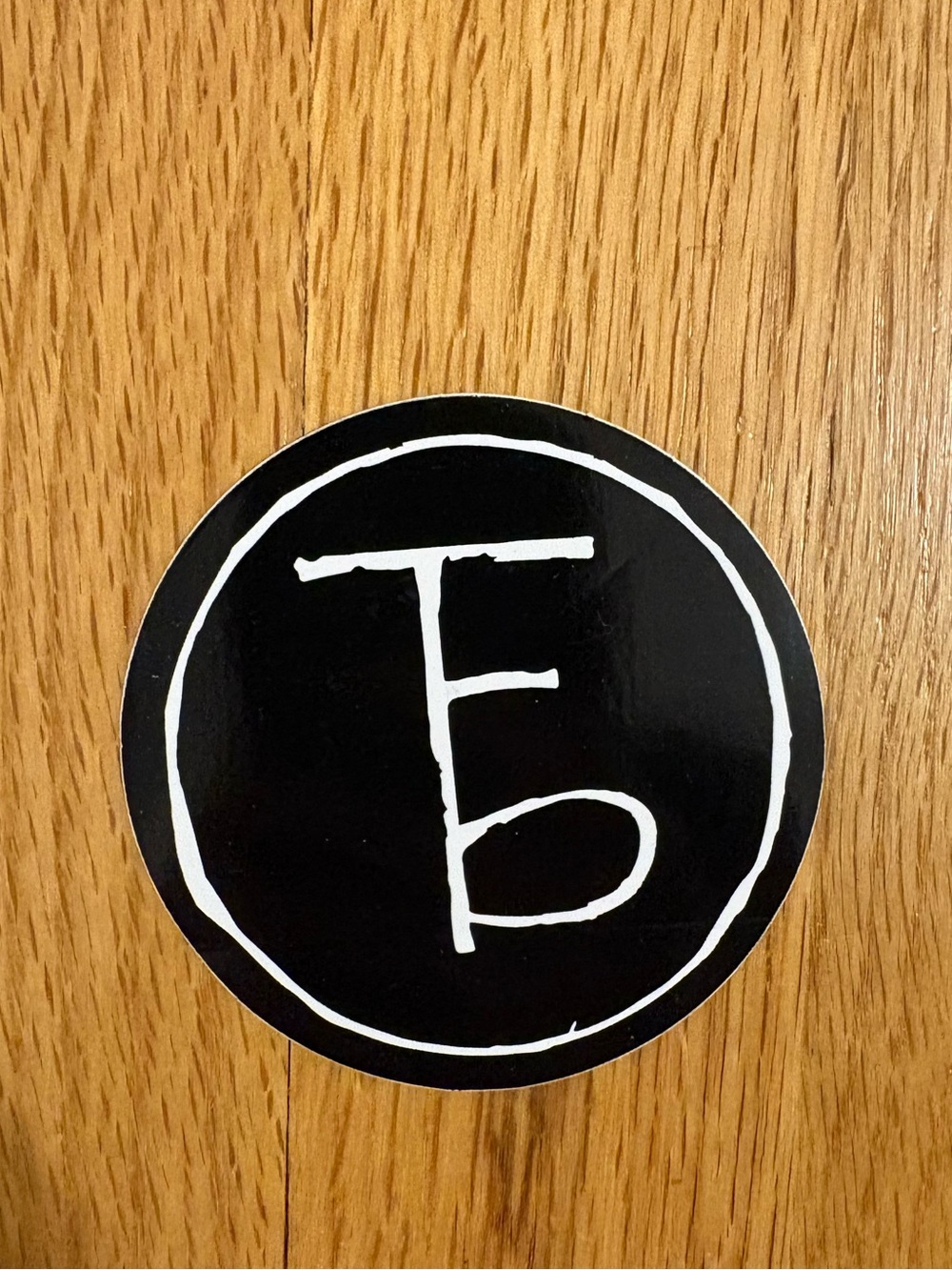 The Front Bottoms band logo sticker